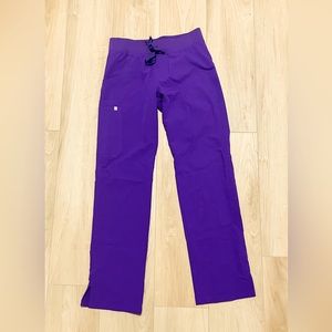 FIGS Kade cargo pants in Digital Grape